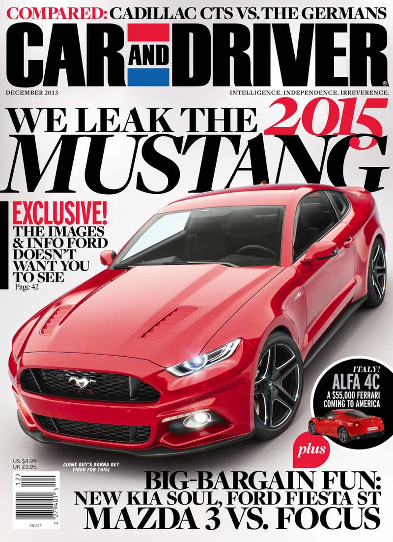 Illustration for article titled Five Things You Didn't Know About the 2015 Ford Mustang